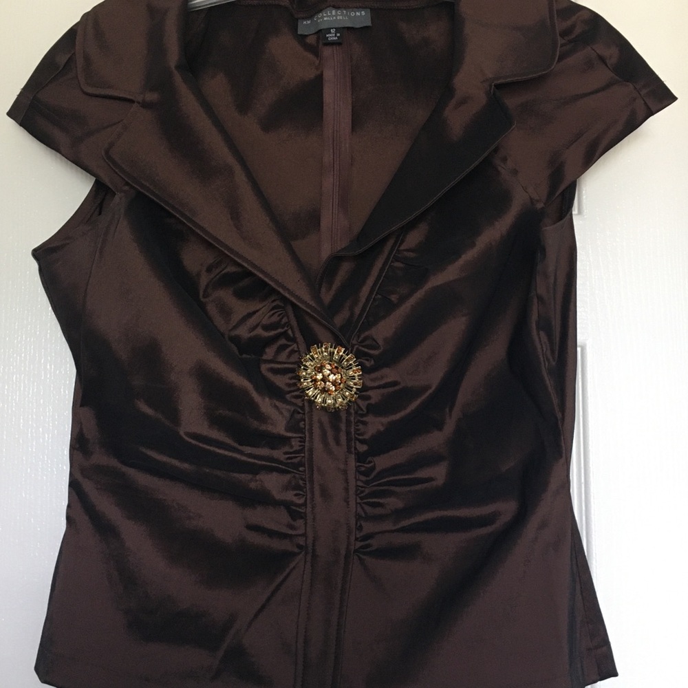 Chocolate Brown Blouse